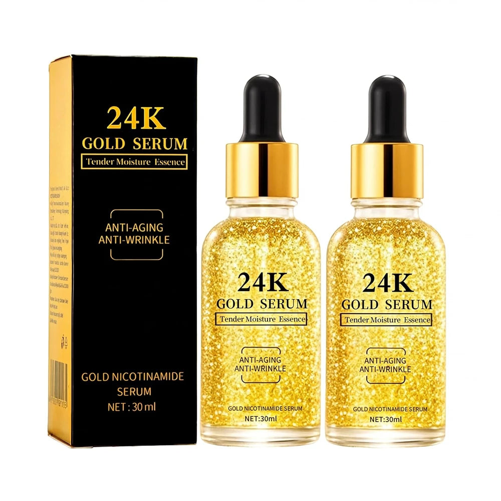 Serum Facial cu Aur 24K
