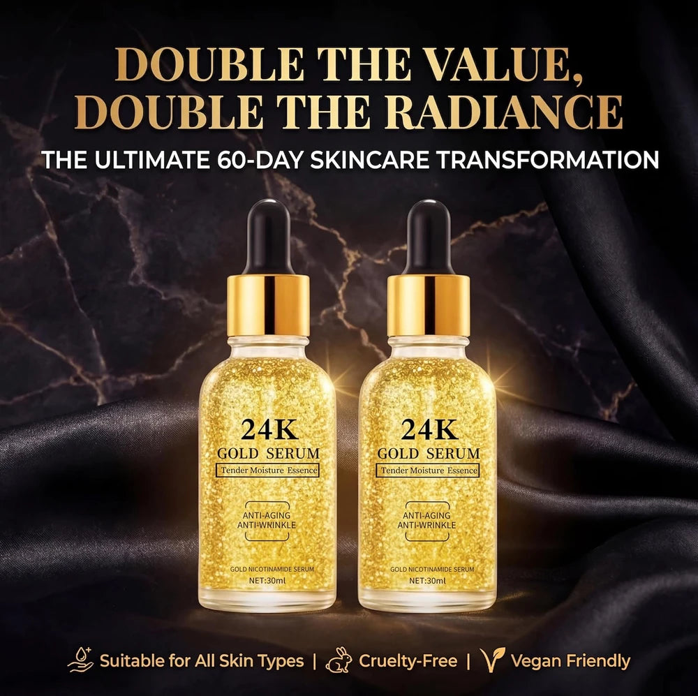 Serum Facial cu Aur 24K
