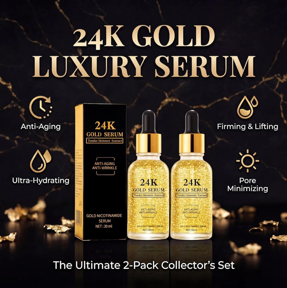 Serum Facial cu Aur 24K