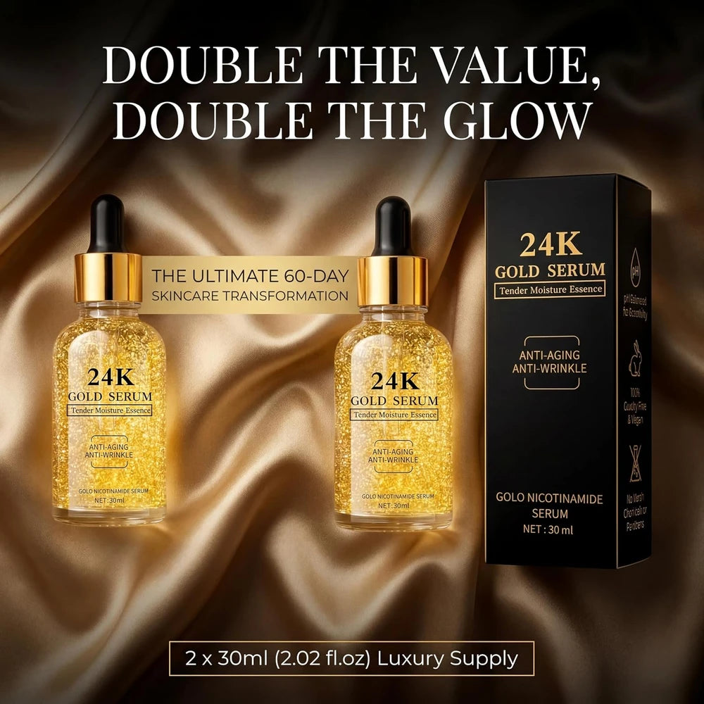 Serum Facial cu Aur 24K