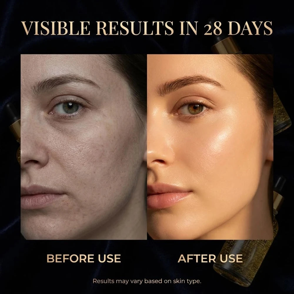 Serum Facial cu Aur 24K
