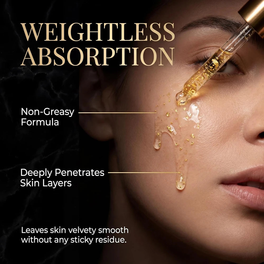 Serum Facial cu Aur 24K