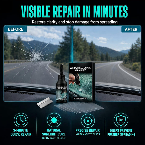 Kit Reparare Parbriz Fisurat   (1+1) Gratis