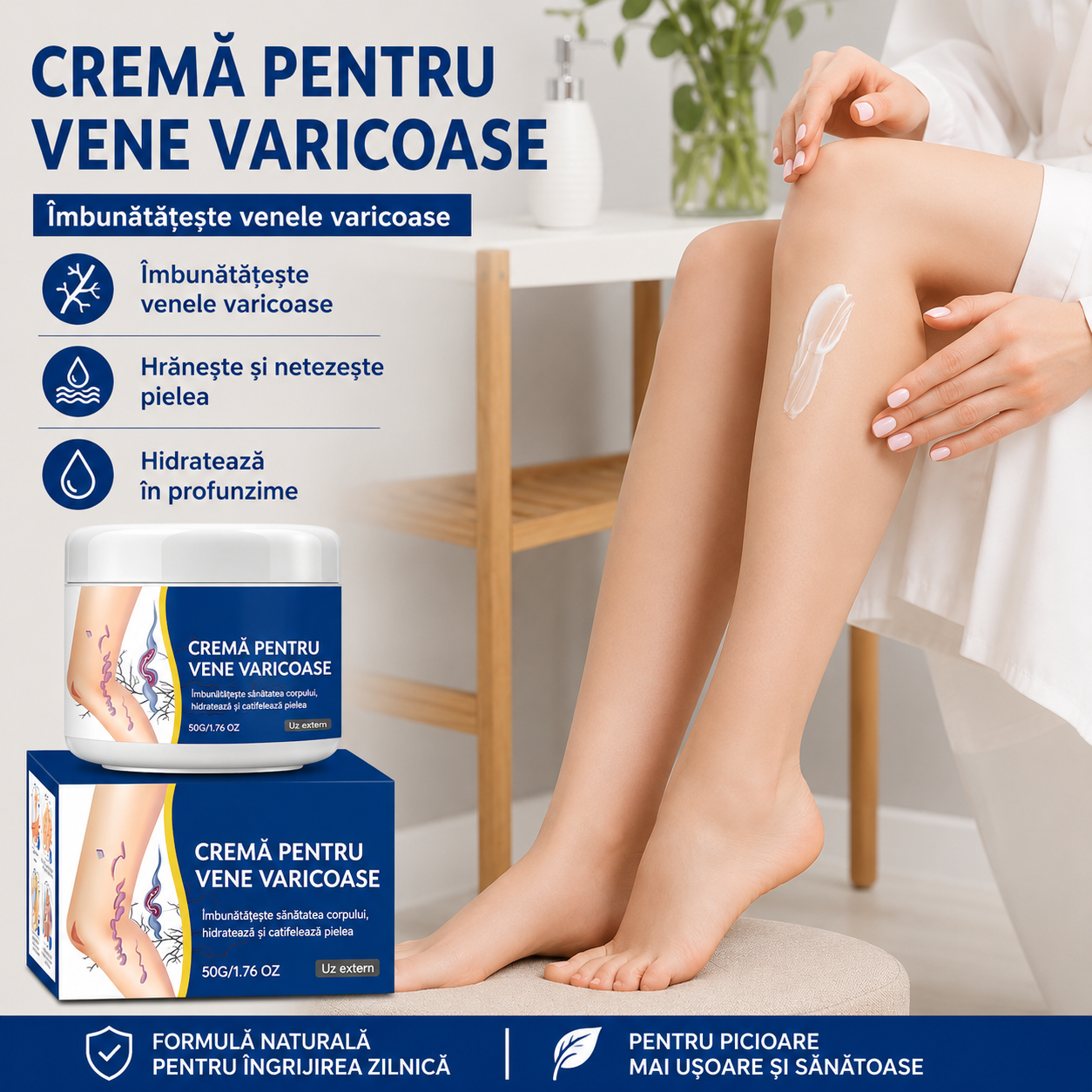 Cremă Magică pentru Picioare